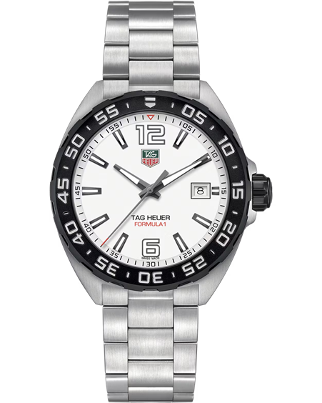 Orologio Tag Heuer Uomo Formula 1 in Acciaio WAZ1111.BA0875 - WAZ1111.BA0875